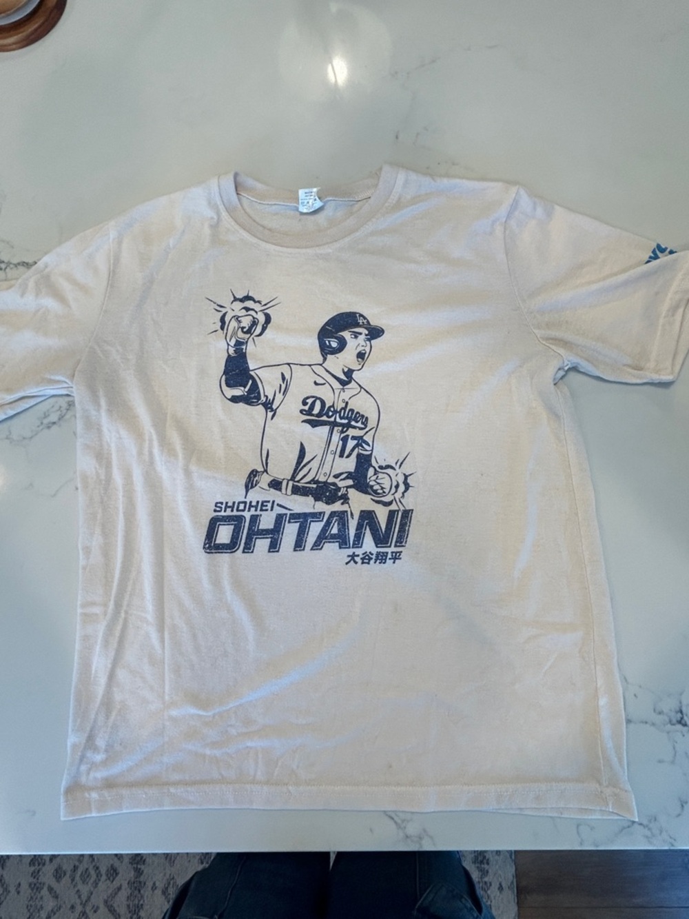 2024 Los Angeles Dodgers Shohei Ohtani  Shirt Giveaway Men’s Medium